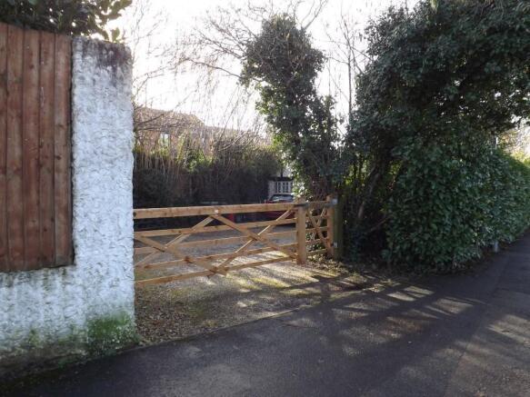 Entrance to drive