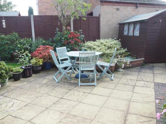 Rear Patio Area 988