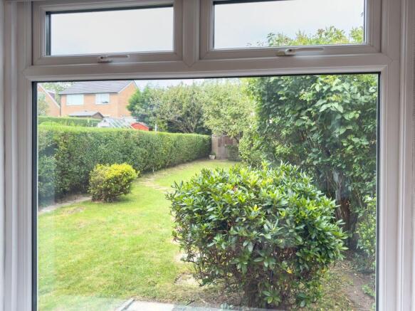 View from the dining kitchen window