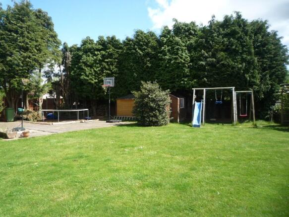Rear garden