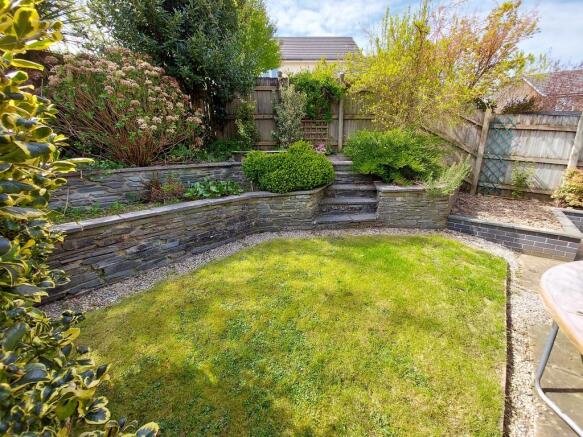 Rear lawn