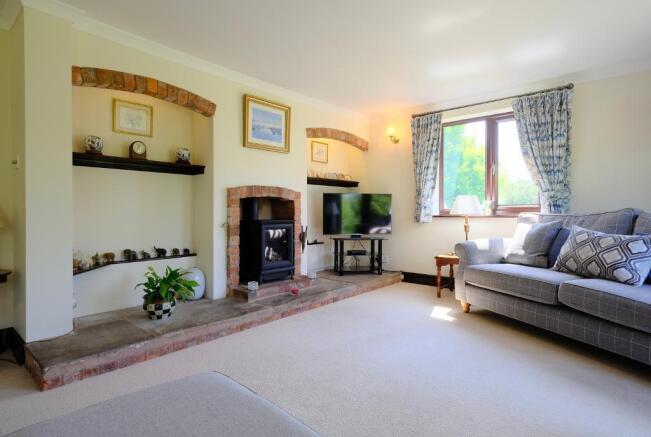 Sitting room with gas stove (LPG)