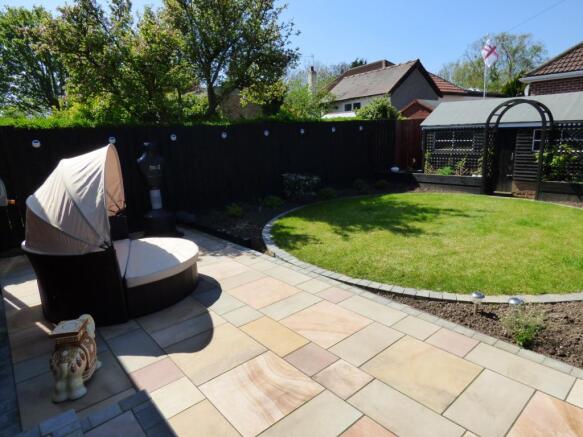 Rear garden