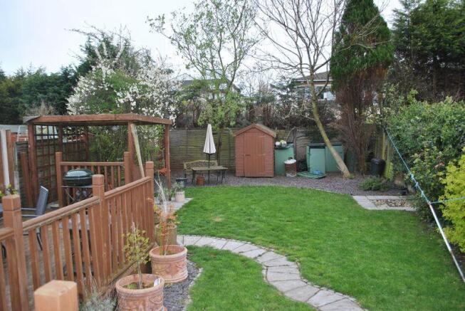 Rear garden