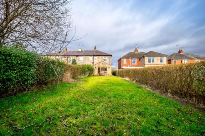 Huge rear garden