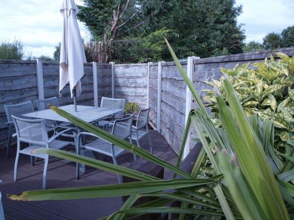 Decked Patio Area