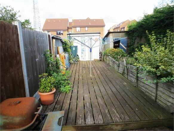Rear garden