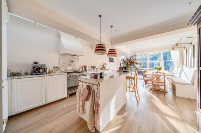 Kitchen diner angle 1