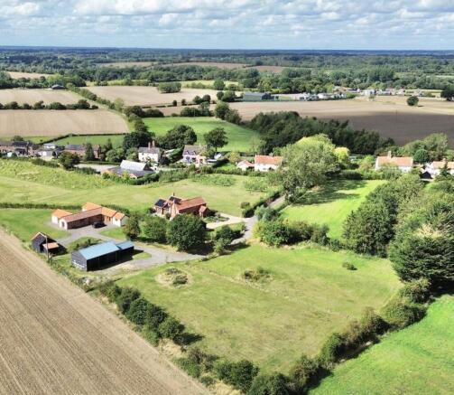 drone shot
