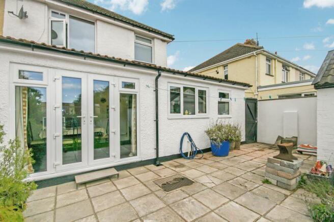 Rear Patio