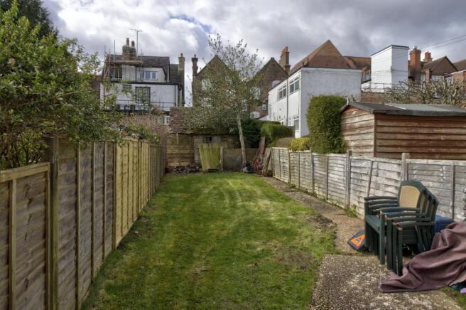 Rear garden