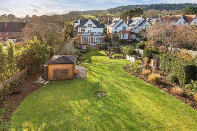 From the top of the garden