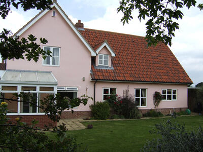 Rear View of House