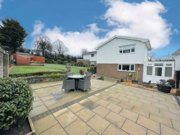 Rear garden