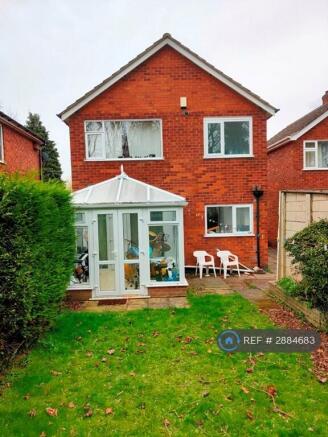 Rear Garden With Conservatory