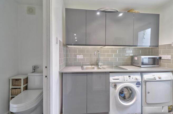 Utility and separate toilet