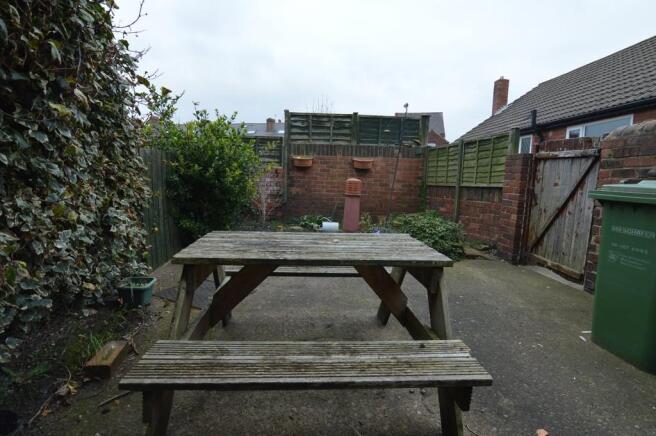 Rear garden