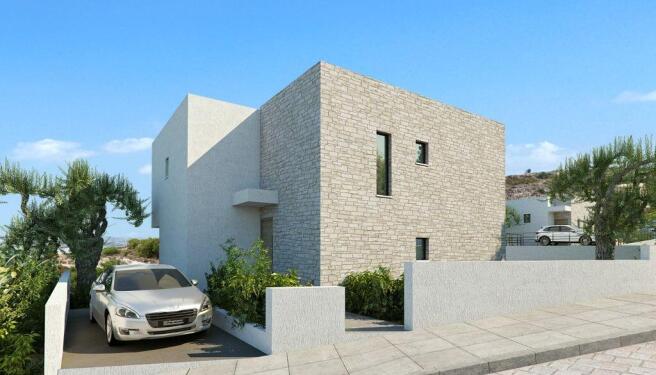 Front of Villa -...