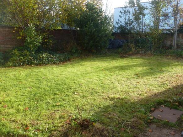 Rear garden