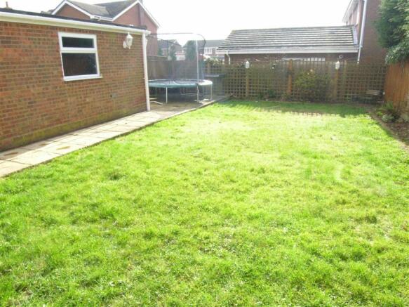 Rear garden