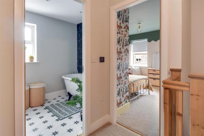 HALLWAY BATHROOM & BEDROOM