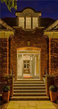 Imposing Front Door