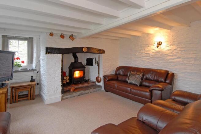 Dual aspect Lounge with woodburning stove