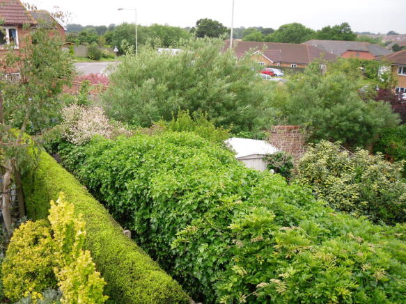 REAR GARDEN AND VIEW