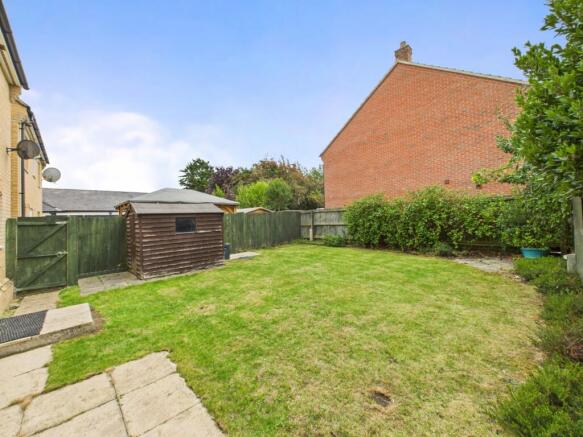 Rear garden