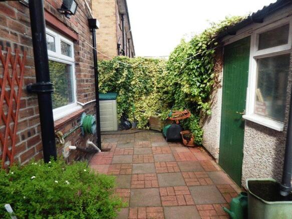 SIDE COURTYARD...