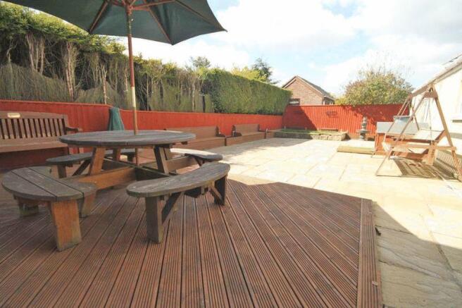 Rear garden