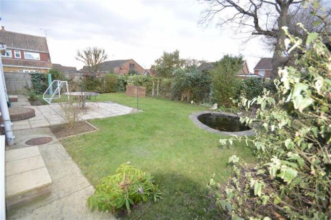 Rear garden