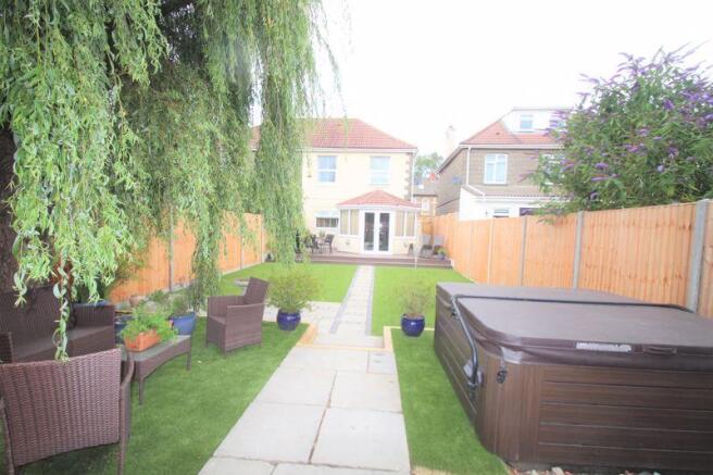 Rear garden