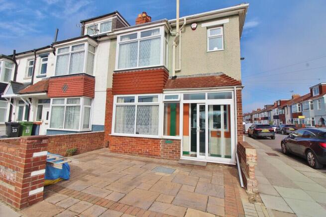 3-bed terraced on Burrfields Road, Copnor, £330,000