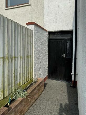 Gated access to rear garden