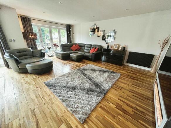 Open Plan Living, Dining And Kitchen Area