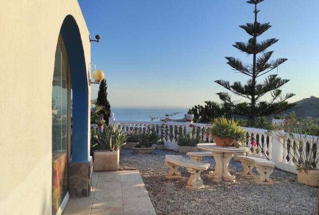Terrace sea view