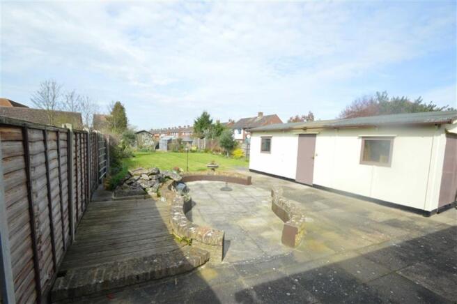 Rear garden