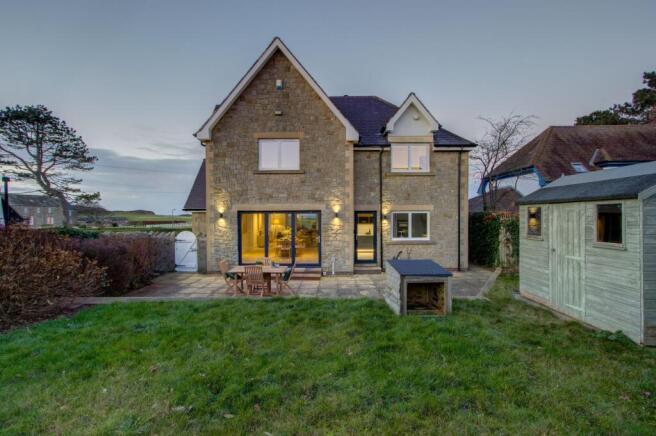Rear Elevation Twilight