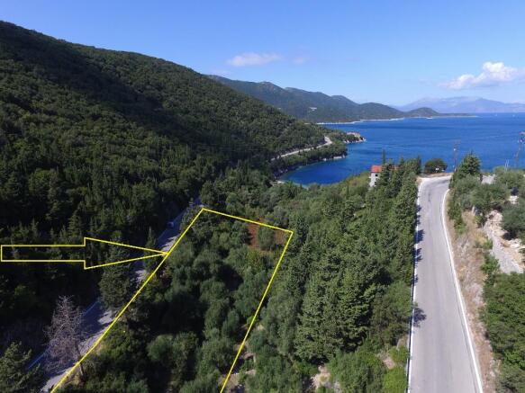 Aerial view & border