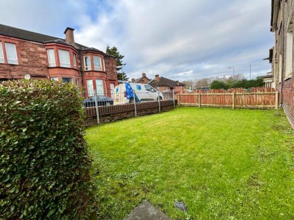 Front garden.