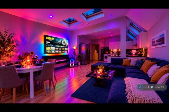 Ambient Lighting Cinema & Entertainment Room