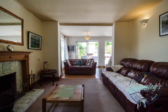 Family room & full width extension