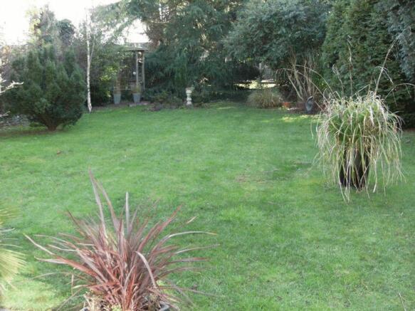 Rear garden