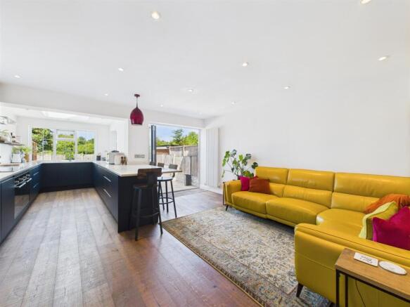Fabulous Extended Living Kitchen