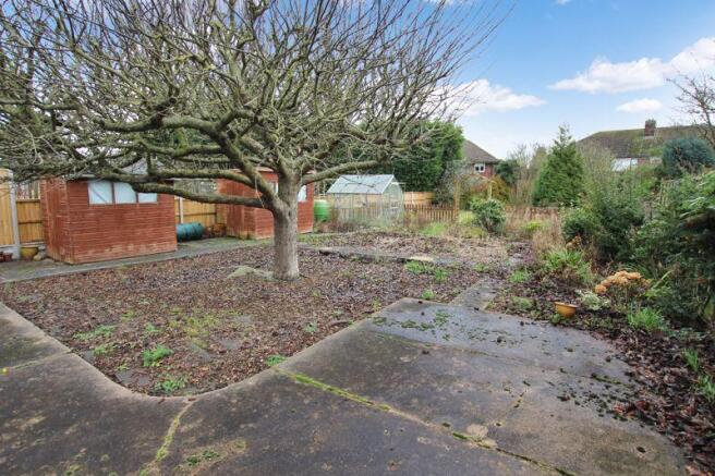 Rear garden