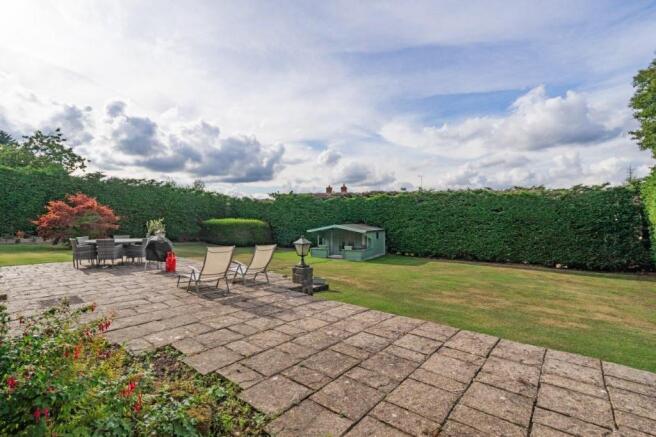Rear gardens