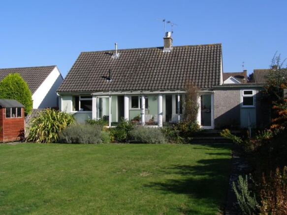 Rear of Property