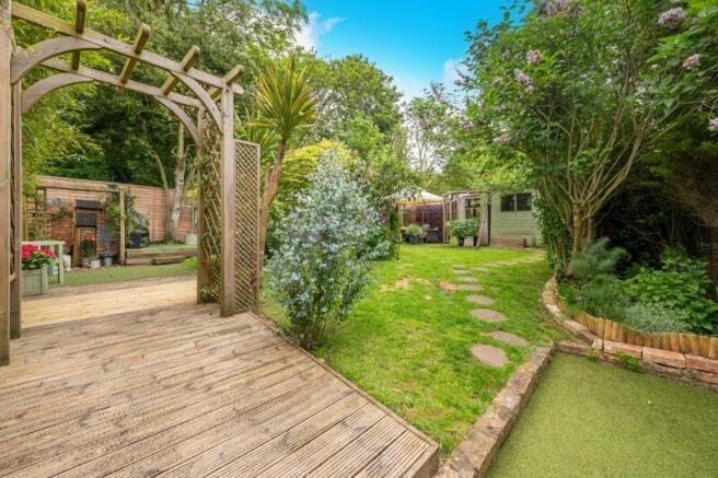 Rear garden