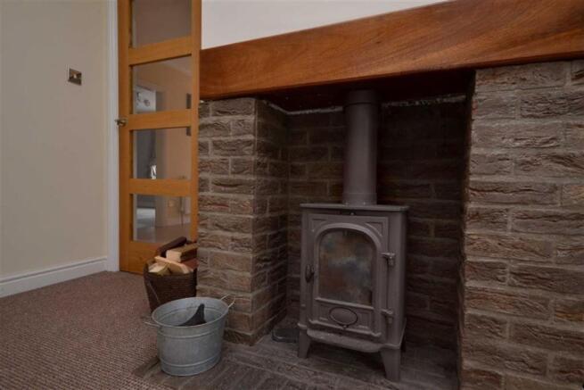 DINING AREA - WOOD BURNER